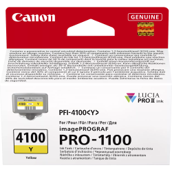 CANON ORYGINALNY INK / TUSZ PFI-4100 Y, 6780C001, YELLOW, 80ML