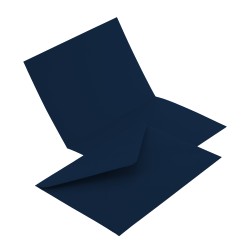 KOPERTA C6 NK EMERSON GRANATOWY 114X162/105X148 KOPERTA:130G, KARTECZKA:210G 50 SZT.