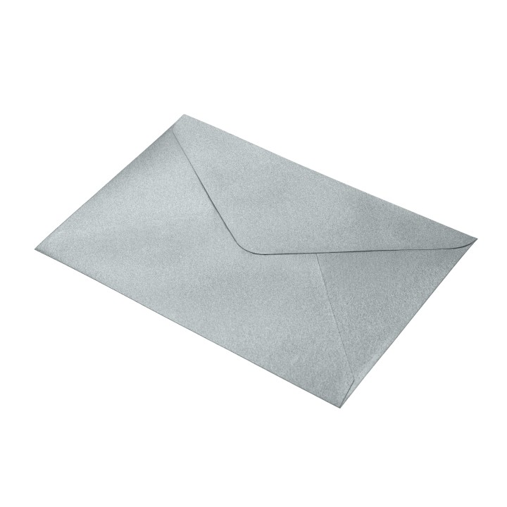 KOPERTA C6 NK EMERSON SREBRNY 114X162 130G 50 SZT.