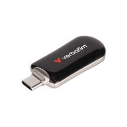 VERBATIM USB FLASH DISK, USB C A USB 3.2 GEN 1, 512GB, DUAL QUICKSTICK, SZARY, 30227, USB C, Z OCZKIEM NA BRELOK
