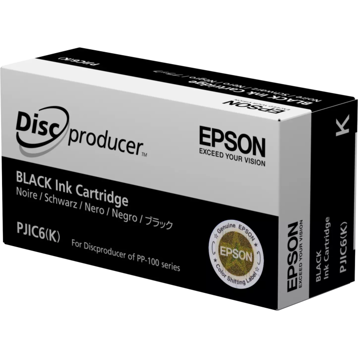 EPSON ORYGINALNY INK / TUSZ C13S020693, PJIC7(K), BLACK