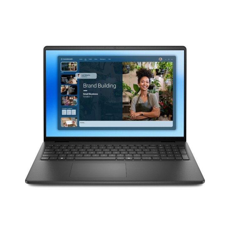 DELL LAPTOP DELL 16 DC16250 W11P C7-150U/16GB/1TB/16.0 FHD+/INT/FGRPR/WLAN + BT/BACKLIT KB/3 CELL/3YPS CARBON BLACK