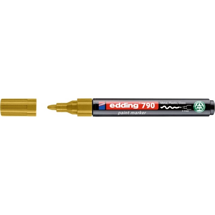 MARKER OLEJOWY EDDING 790 ZŁOTY 2-3MM