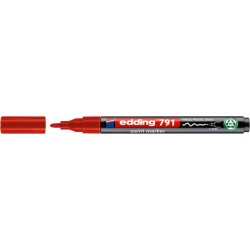 MARKER OLEJOWY EDDING 791 CZERWONY 1-2MM