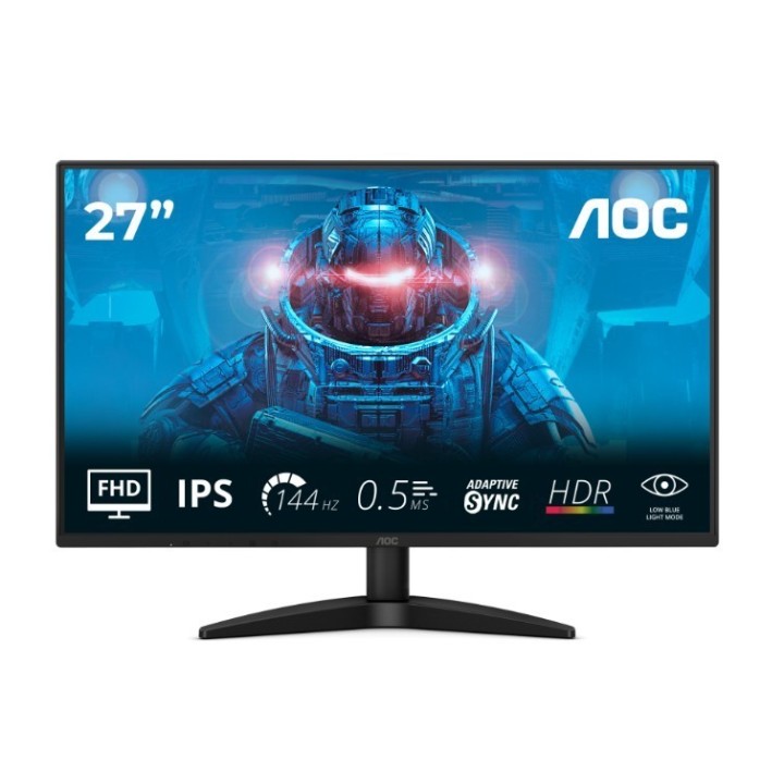 AOC MONITOR 27B36X 27 CALI IPS 144HZ HDMI DP
