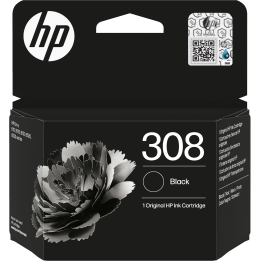 HP ORYGINALNY INK / TUSZ 7FP21UE, HP 308, BLACK, 160S