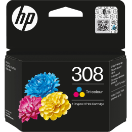 HP ORYGINALNY INK / TUSZ 7FP20UE, HP 308, TRI-COLOUR, 120S