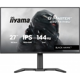 IIYAMA MONITOR 27 CALI GB2741HSU-B1 IPS,FHD,144HZ,1MS,2XUSB,350CD,HDMI,DP, HAS (150) PIVOT