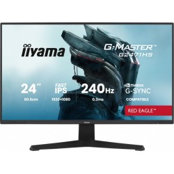 IIYAMA MONITOR 23,8 CALA G2471HS-B1 FAST IPS,FHD,240HZ,2XHDMI,DP, 350CD, ADAPTIVE G-SYNC - 1920 X 1080 @48-240HZ DISPLAYPORT ONL