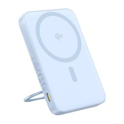 Powerbank BASEUS PicoGo Qi2 5000mAh 20W ze stojakiem (niebieski)
