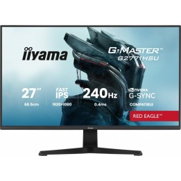 IIYAMA MONITOR 27 CALI G2771HSU-B1 0.4MS,FAST IPS,1XUSB 3.2, 1XUSB C, 240HZ, DP, 2XHDMI, ADAPTIVE G-SYNC - 1920 X 1080 @48-240HZ