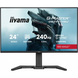 IIYAMA MONITOR 23,8 CALA GB2471HSU-B1 IPS,FHD,240HZ,2XHDMI,DP,1XUSB 3.2, 1XUSB C, ADAPTIVE G-SYNC - 1920 X 1080 @48-240HZ DISPLA