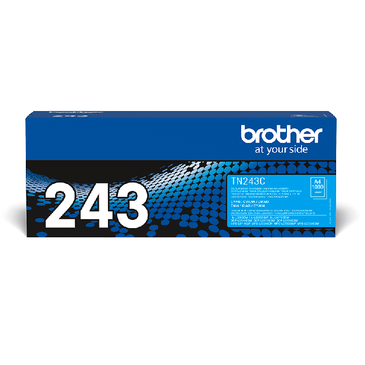 TONER ORYGINALNY BROTHER TN243C CYAN 1000 STRON