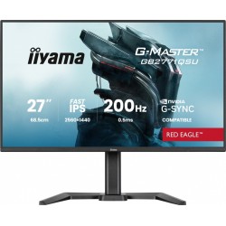 IIYAMA MONITOR 27 CALI GB2771QSU-B1 QHD,FAST IPS,200HZ,HAS (150) PIVOT,2XUSB 3.2,2XUSB C,0,5MS,2XHDMI,DP,350CD,ADAPTIVE G-SYNC 1
