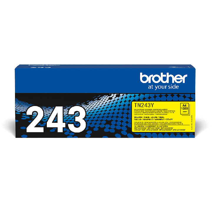 TONER ORYGINALNY BROTHER TN243Y YELLOW 1000 STRON