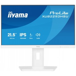 IIYAMA MONITOR 22 CALE XUB2293HSU-W7 IPS, 100HZ, PIVOT, HAS(150MM), 300CD, BIAŁY