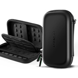 Etui UGREEN LP128 rozmiar M na SSD (czarne)