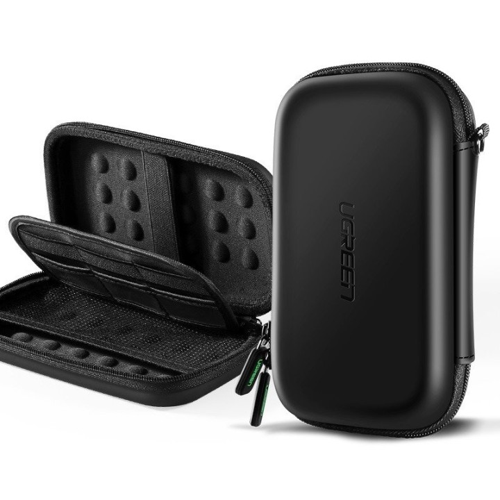 Etui UGREEN LP128 rozmiar M na SSD (czarne)