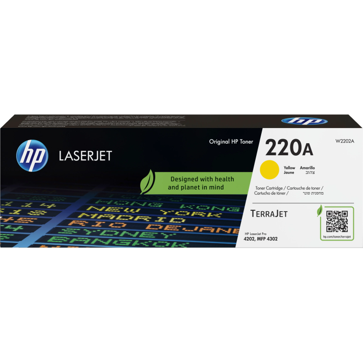 HP ORYGINALNY TONER W2202A, HP 220A, YELLOW, 1800S