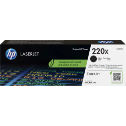 HP ORYGINALNY TONER W2200X, HP 220X, BLACK, 7500S, HIGH CAPACITY