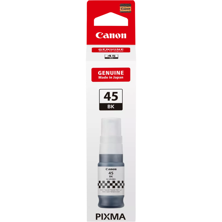 CANON ORYGINALNY INK / TUSZ GI-45 BK, 6288C001, BLACK, 3000S