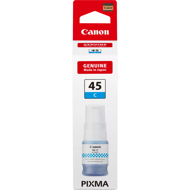 CANON ORYGINALNY INK / TUSZ GI-45 C, 6285C001, CYAN, 3000S
