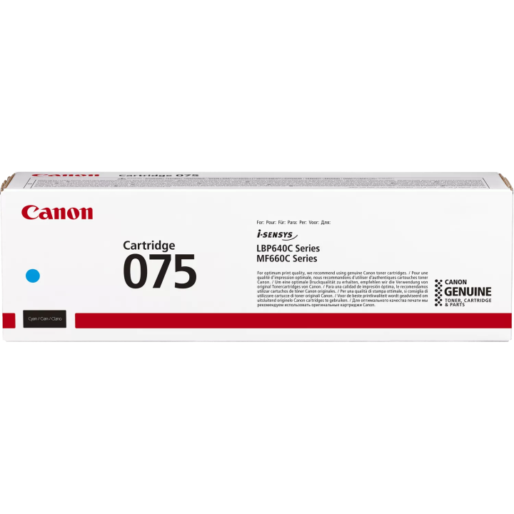 CANON ORYGINALNY TONER 075 C, 6364C002, CYAN, 1300S