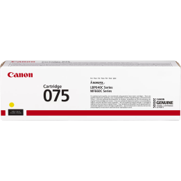 CANON ORYGINALNY TONER 075 Y, 6362C002, YELLOW, 1300S