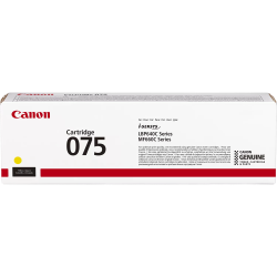 CANON ORYGINALNY TONER 075 Y, 6362C002, YELLOW, 1300S