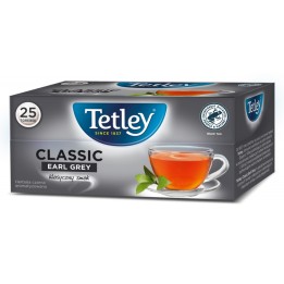 HERBATA TETLEY CLASSIC EARL GREY 25 TOREBEK
