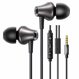 Słuchawki przewodowe UGREEN EP105 jack 3,5mm (czarne)