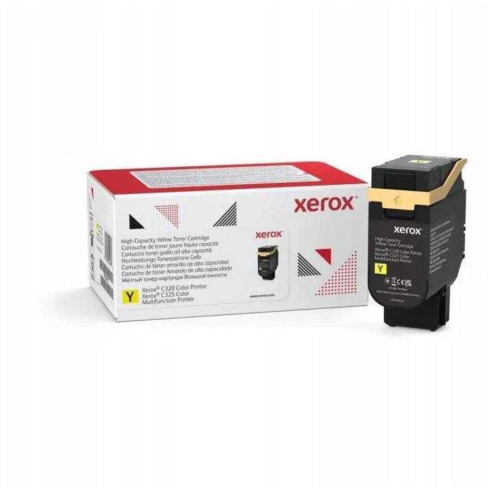 TONER ORYGINALNY XEROX C320/C325 WYDAJNY 006R04834 ŻÓŁTY 5500 STRON