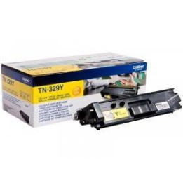 TONER ORYGINALNY BROTHER TN329Y YELLOW 6000 STRON