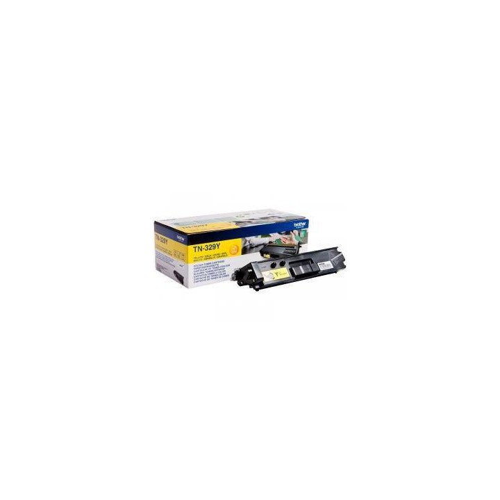TONER ORYGINALNY BROTHER TN329Y YELLOW 6000 STRON