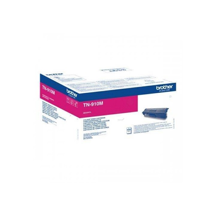 TONER ORYGINALNY BROTHER TN910M MAGENTA 9000 STRON