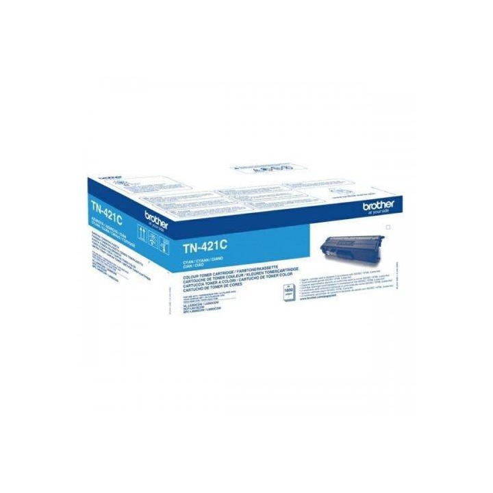 TONER ORYGINALNY BROTHER TN421C CYAN 1800 STRON