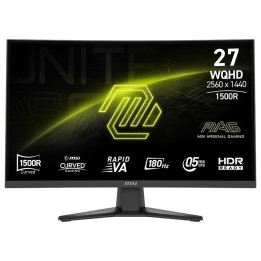 MSI MONITOR MAG 275CQF E18 27 CALI LED/WQHD/LED/CURVED/180HZ/CZARNY