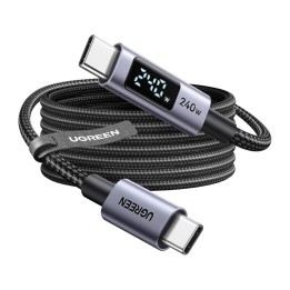 Kabel UGREEN L530 USB-C-USB-C 2m (czarny)