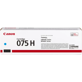 CANON ORYGINALNY TONER 075 H C, 6368C002, CYAN, 2500S, HIGH CAPACITY
