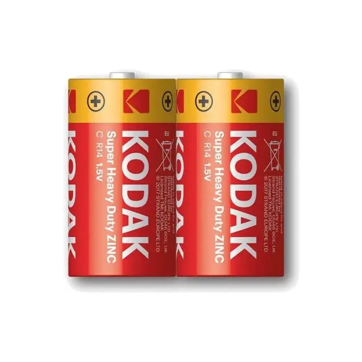 BATERIA CYNKOWA R14 KODAK ZINC SUPER HEAVY DUTY 2SZT