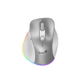 GENIUS ERGO 9000S PRO MYSZ BEZPRZEWODOWA, SREBRNA, 2400DPI