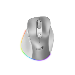 GENIUS ERGO 9000S PRO MYSZ BEZPRZEWODOWA, SREBRNA, 2400DPI