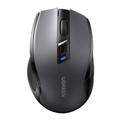 Mysz bezprzewodowa UGREEN MU006S BT+2.4GHz USB-C (czarna)