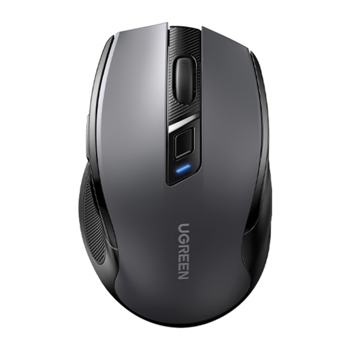 Mysz bezprzewodowa UGREEN MU006S BT+2.4GHz USB-C (czarna)