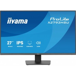 IIYAMA Monitor 27 cali X2793HSU-B1 IPS.HDMI.DP.120Hz,2xUSB, 1500:1,350cd, cienka ramka z 4 stron