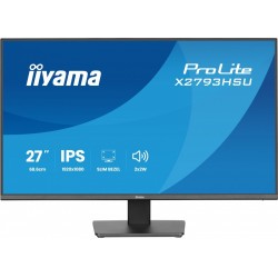 IIYAMA Monitor 27 cali X2793HSU-B1 IPS.HDMI.DP.120Hz,2xUSB, 1500:1,350cd, cienka ramka z 4 stron