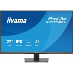 IIYAMA Monitor 27 cali X2797QSU-B1 IPS,QHD,HDMI,DP,350cd, 75Hz, 4x USB, bezramkowy