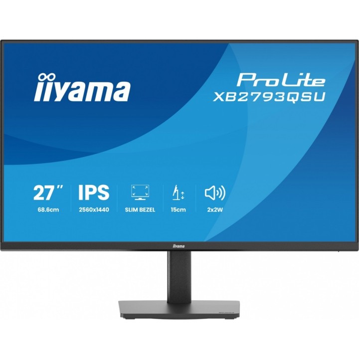 IIYAMA Monitor 27 cali XB2793QSU-B1 IPS, QHD, HDMI, DP, 2xUSB