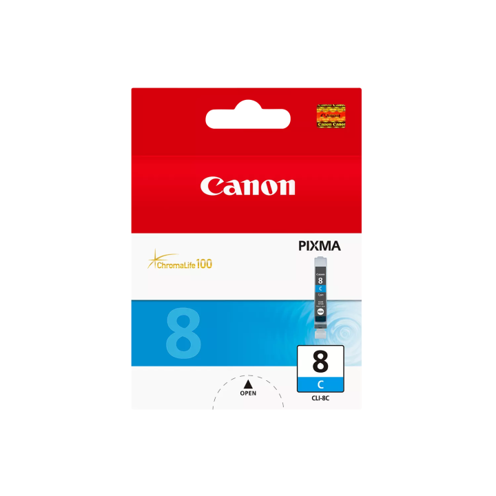 TUSZ ORYGINALNY CANON CLI8C 0621B001 CYAN 420 STRON