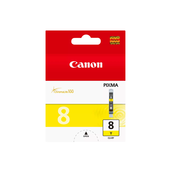 TUSZ ORYGINALNY CANON CLI8Y 0623B001 YELLOW 420 STRON